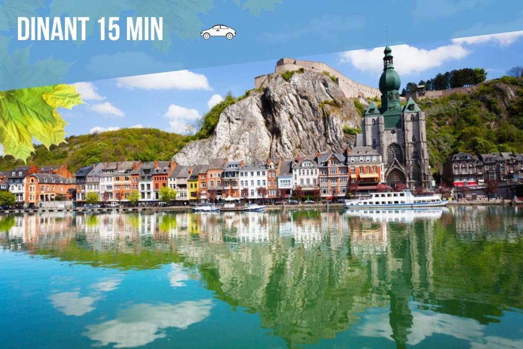 Laissez-Vous Enchanter Par La Vallee De La Meuse Hastiere-par-dela Exteriér fotografie